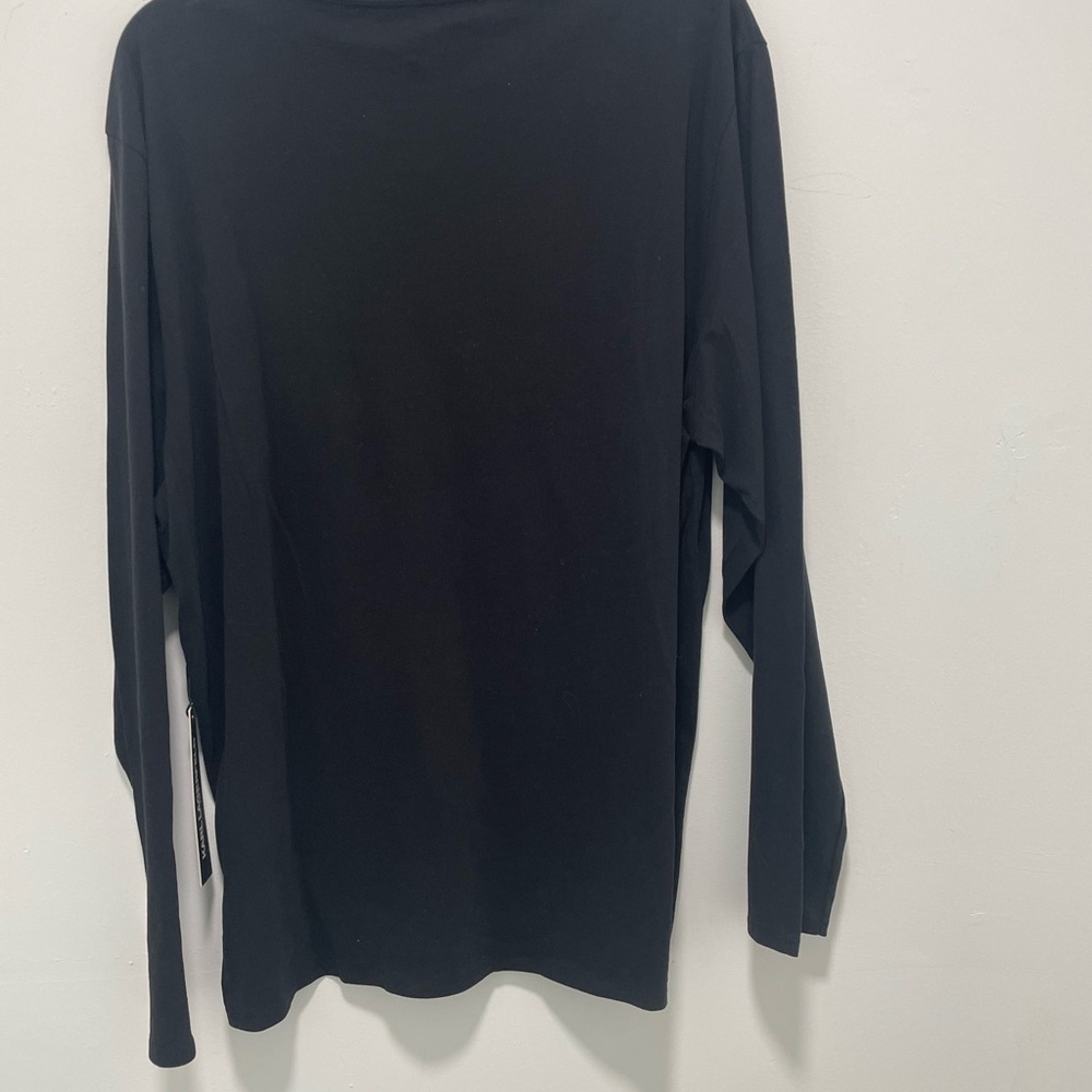 Karl Lagerfeld Black Long Sleeve Shirt - Picture 7 of 11